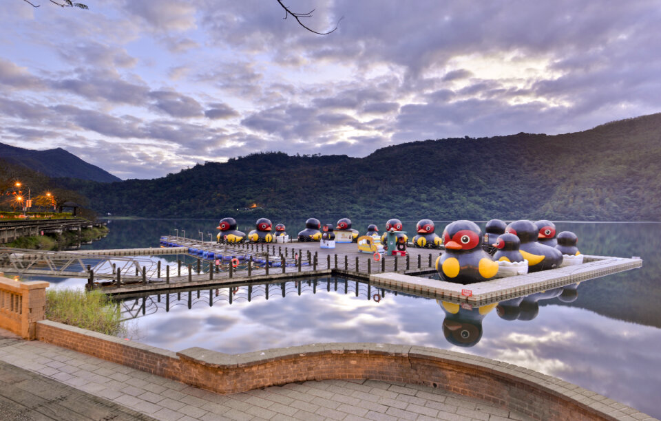 Liyu Lake in Hualien, Taiwan