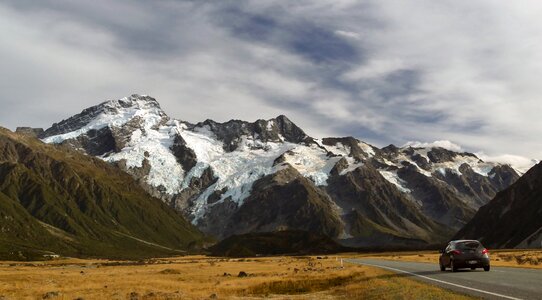 Mt Cook National Park in New Zealand photo