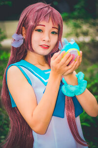 japanese style lolita maid cosplay cute girl