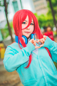 japanese style lolita maid cosplay cute girl