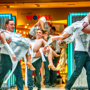 German traditional dance group Funkenmariechen in carnival
