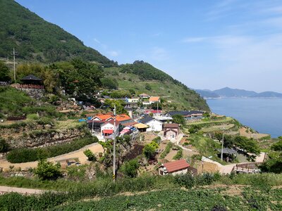 Darangee Village in Namhae South Korea