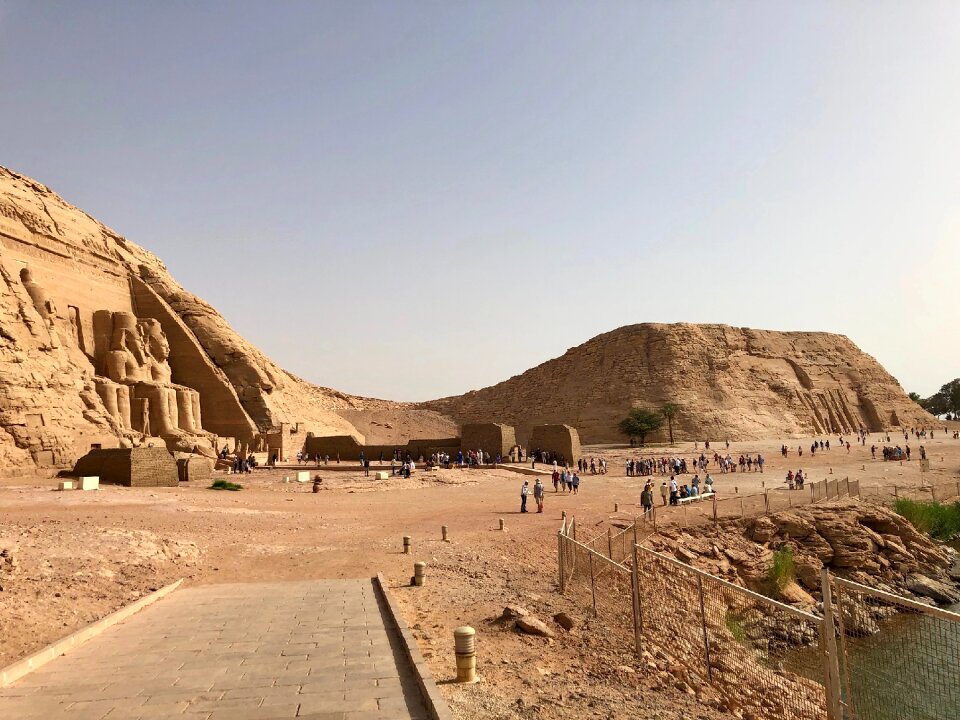The Great Temple at Abu Simbel, Egypt