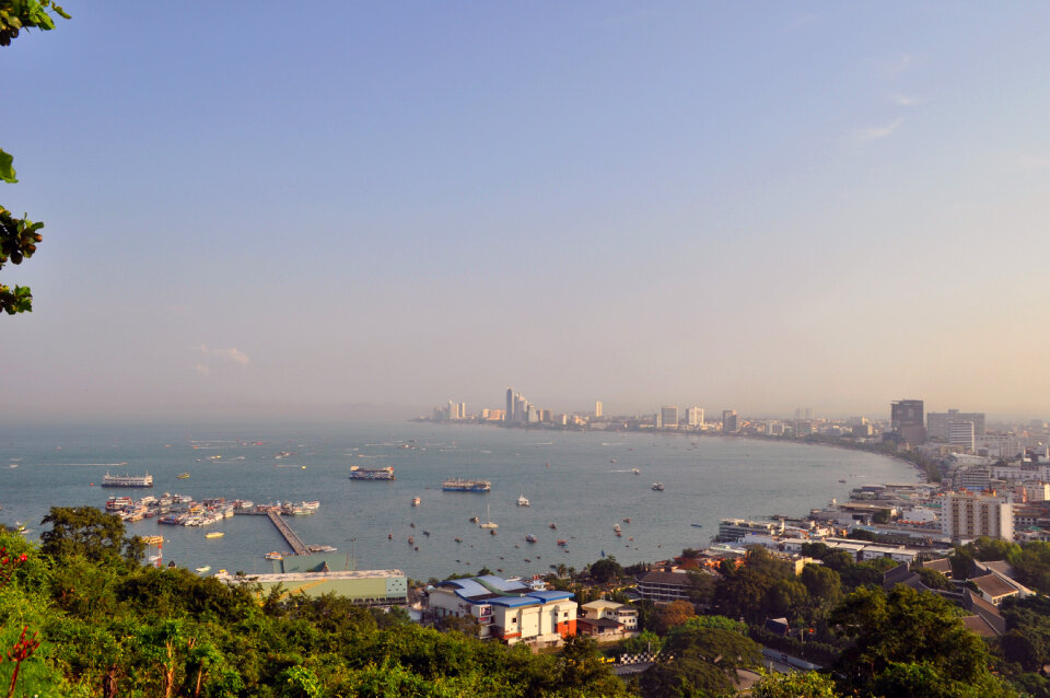 Pattaya Beach,Thailand,View from the top