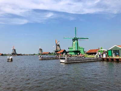Beautiful Landscape in North Holland, Holland