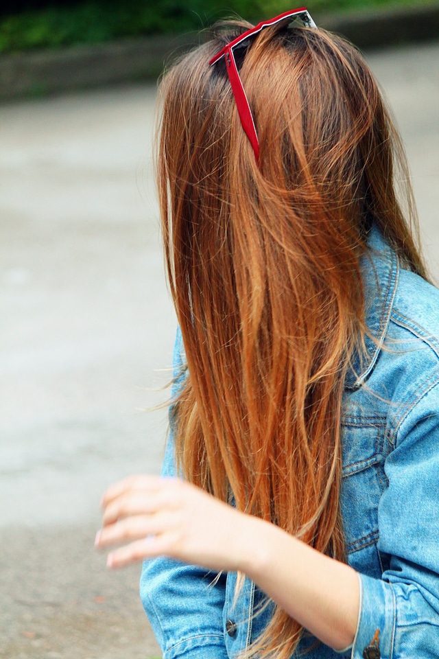 Girl woman jeans
