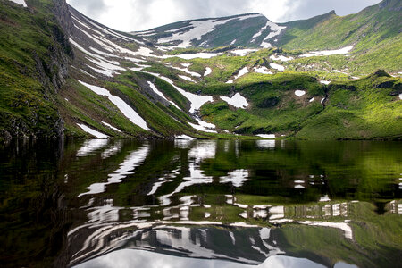Bachalpsee Lake in Switzerland