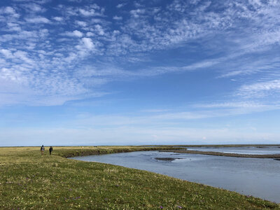 Hiking in Arctic National Wildlife Refuge
