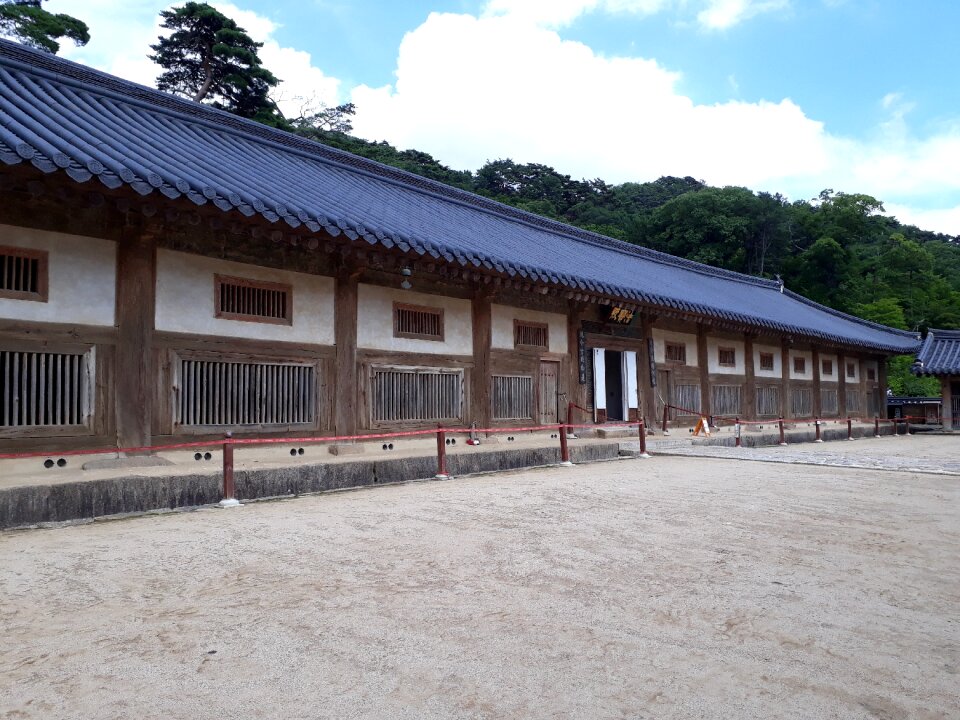The Tripiṭaka Koreana or Palman Daejanggyeong in South Korea