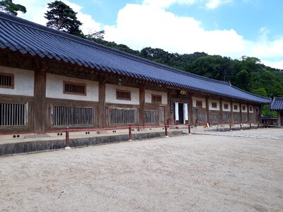 The Tripiṭaka Koreana or Palman Daejanggyeong in South Korea