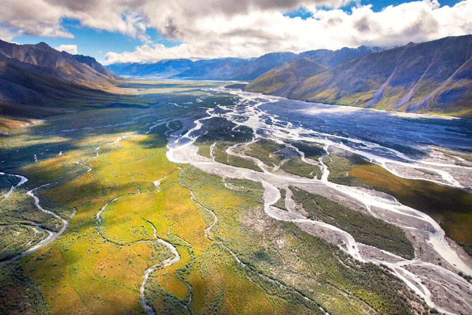 Arctic National Wildlife Refuge in Alaska U.S