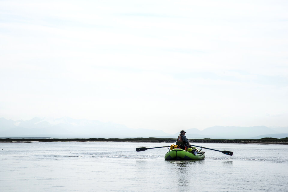 Rafting in Arctic National Wildlife Refuge