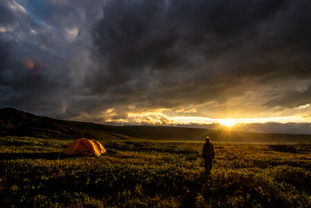 Camping in Arctic National Wildlife Refuge photo