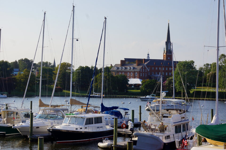 Chesapeake Bay of Annapolis Harbor