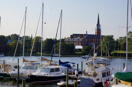 Chesapeake Bay of Annapolis Harbor