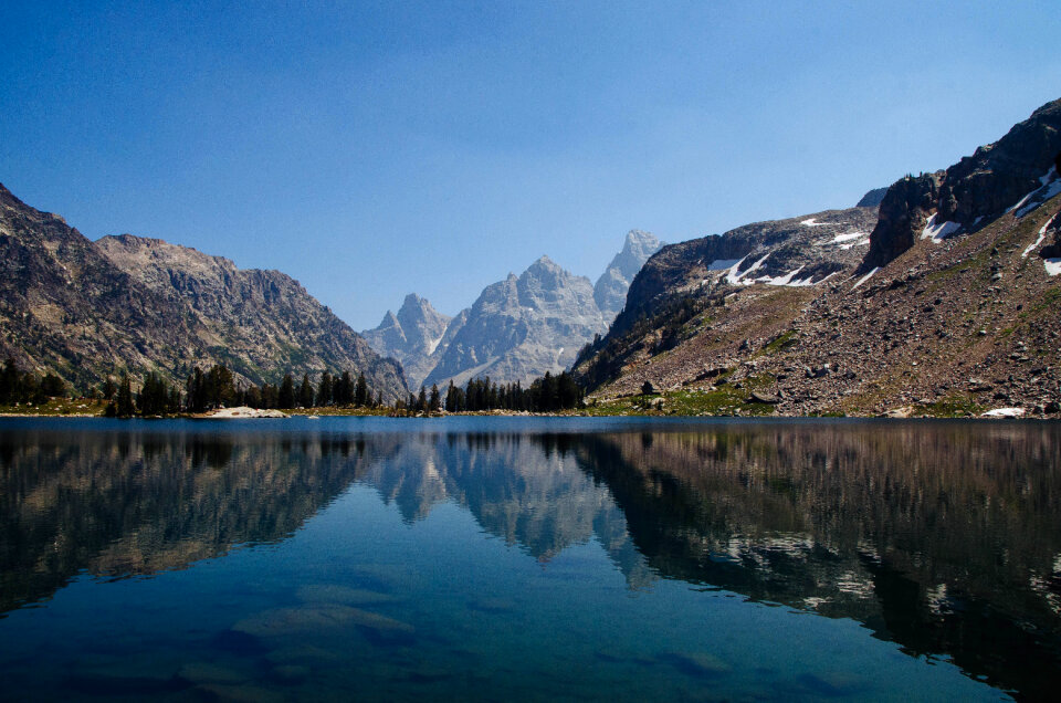 Jackson Lake in Grand Teton National Park photo