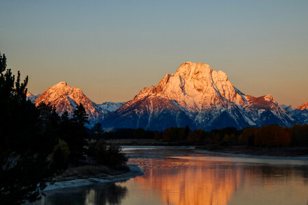Amazing Sunrise in Grand Teton National Park