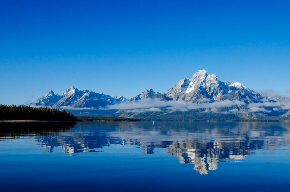 Jackson Lake in Grand Teton National Park