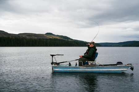 Polley Lake fishing photo