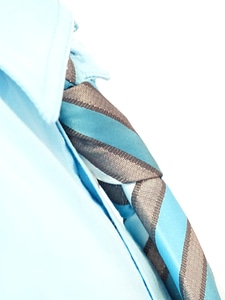 Suit knot light blue