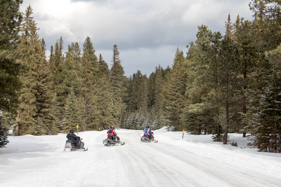 Snowmobiler photo