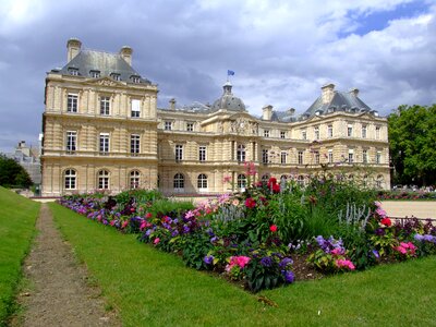 Luxembourg Palace in Luxembourg Garden photo