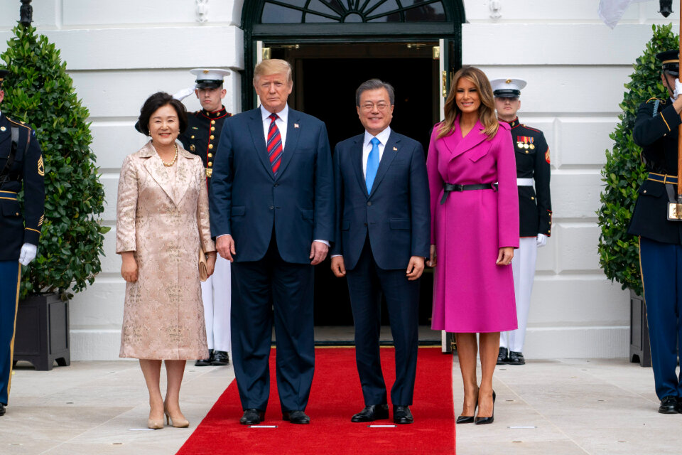 President Trump Meets with President Moon Jae-in of the Korea