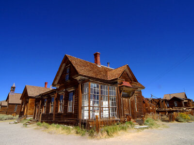 Bodie Ghost Town in California photo