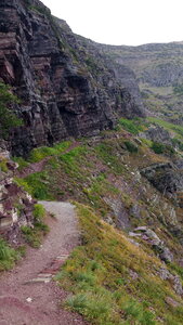 Trail in Glacier National Park, Montana