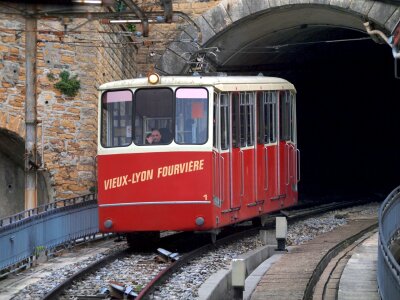Funiculars of Lyon funicular railways photo