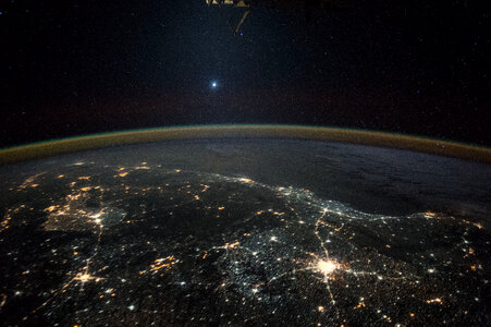 Venus From the International Space Station