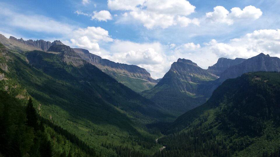 Glacier National Park in Montana photo