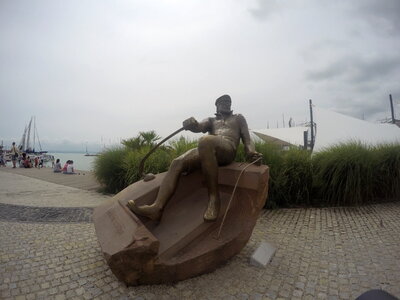 Sailing Captain Statue