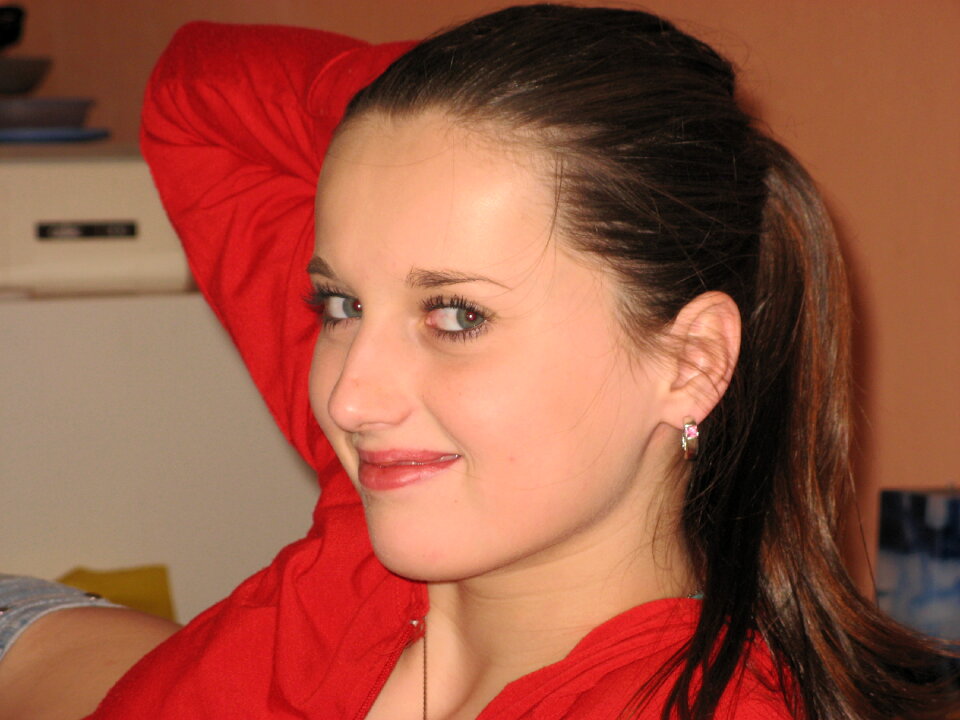 Beautiful woman smiling