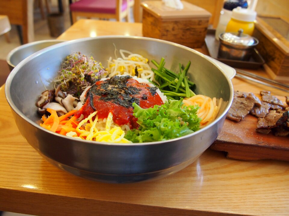 Korean food Bibimbap