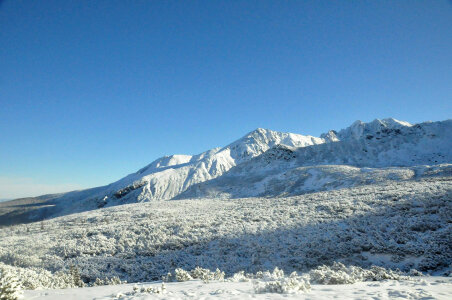 Tatra Mountains in Slovak Winter photo