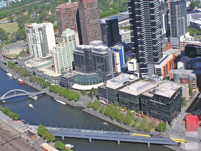 Aerial View Sandridge Bridge