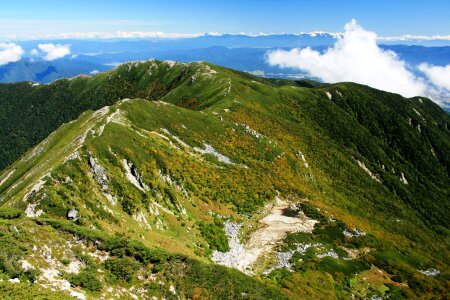 Kisokoma Mountain in Japan