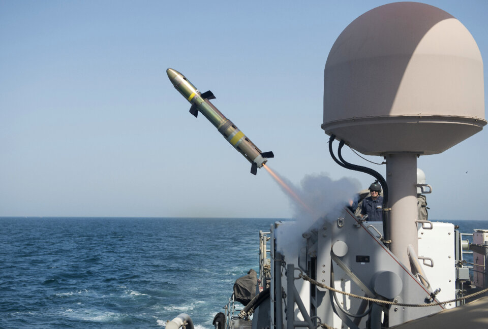Firebolt fires a Griffin missile