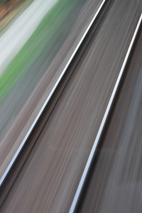Speed track trains photo