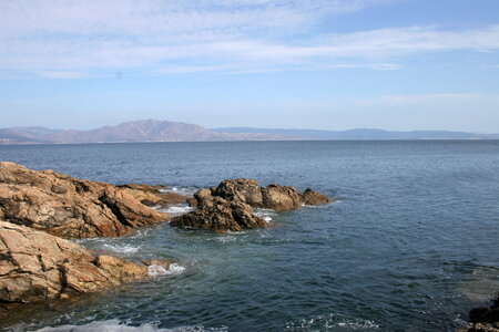 Beautiful Cost da Morte near Cape Finisterre in Galicia, Spain photo