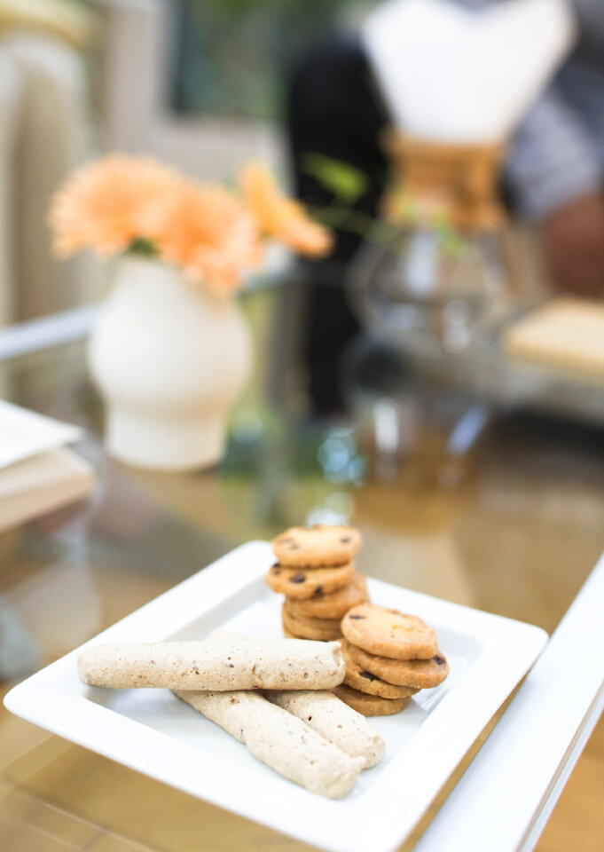 coffee and cookies photo