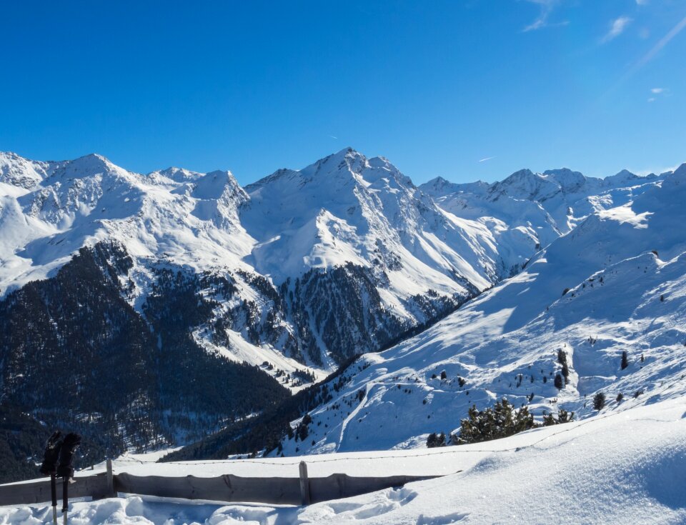 Bavarian Alps in winter