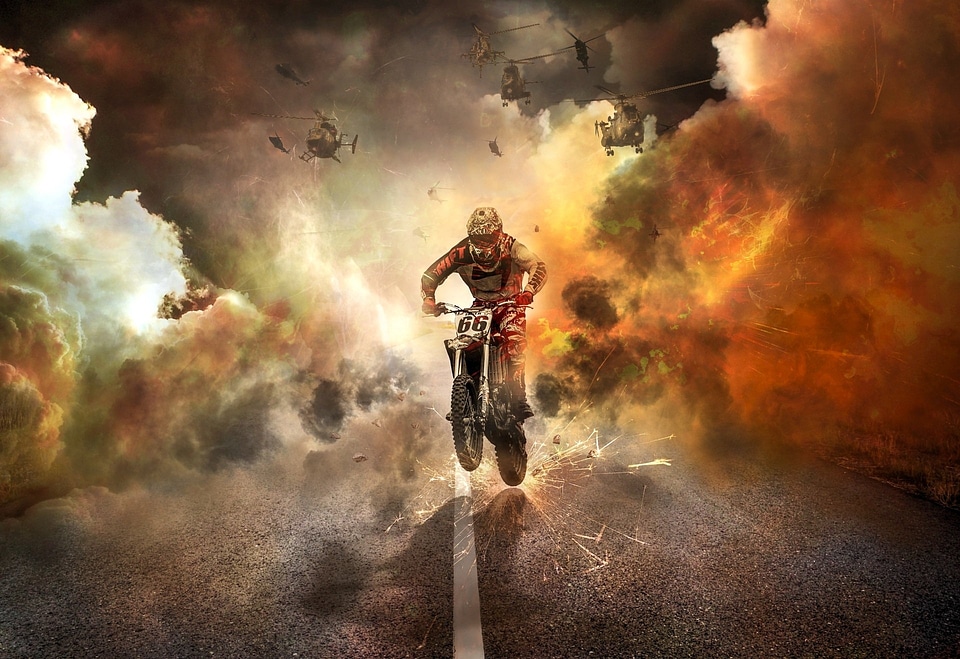 Bike motorcycles speed