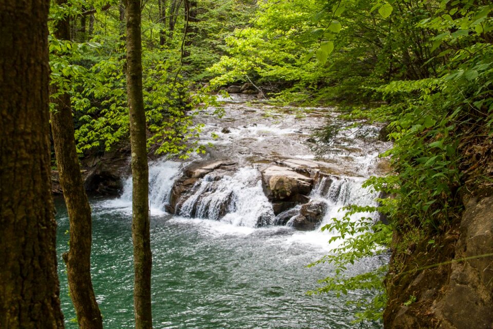 Waterfall on Glade Creek New River Gorge National River photo