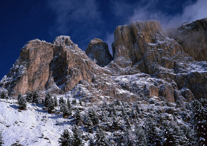 scenic alpine landscape with and mountain ranges