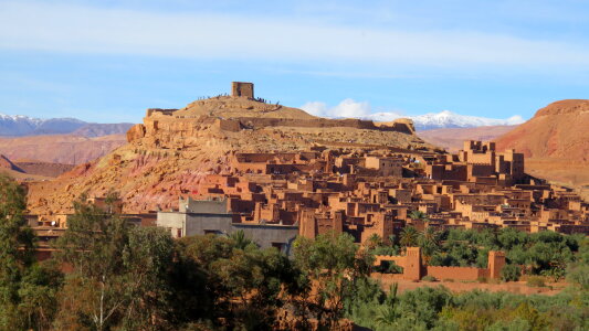 Kasbah Ait Ben Haddou in the Atlas Mountains of Morocco