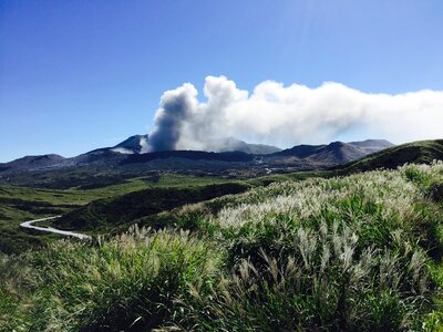 Aso Volcano, Kyushu Japan photo