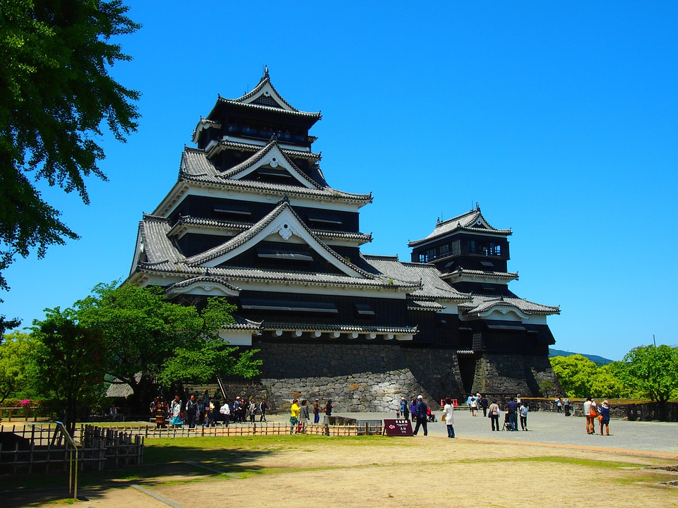 Castle kumamoto castle japan