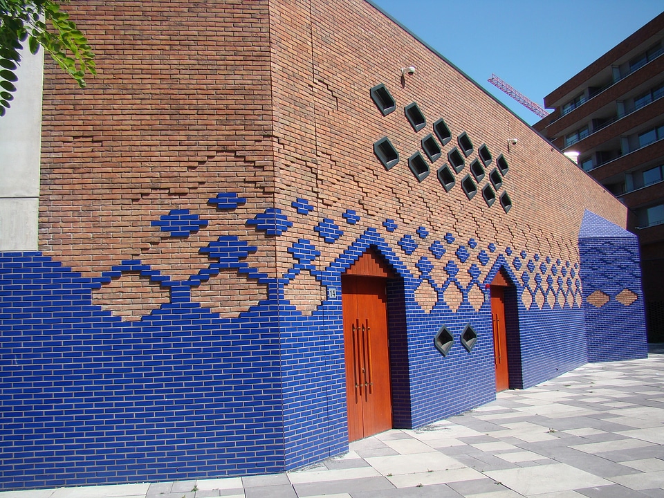 Urban design blue